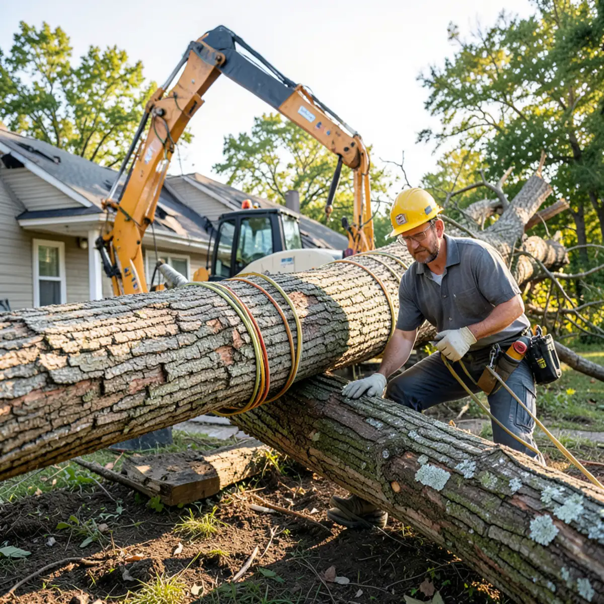 Field work illustrating Step 3: Documenting Structural Damage for Your Insurer